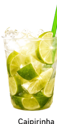 Caipirinha com cachaça